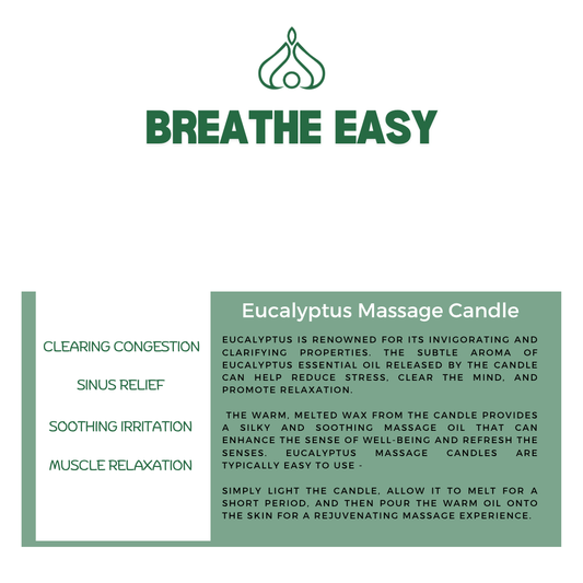 Breathe Easy - Eucalyptus Massage Candle
