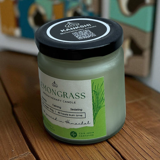 Lemon Grass Aromatherapy Candle