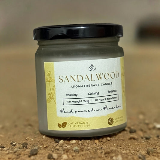 Sandalwood Aromatherapy Candle