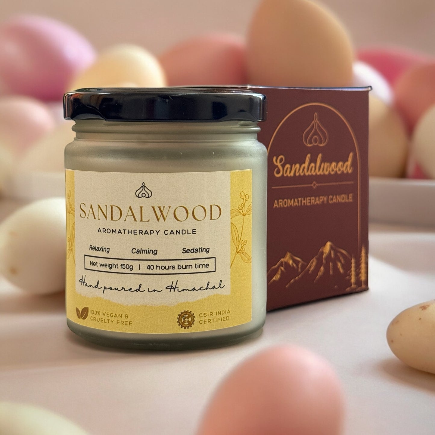 Sandalwood Aromatherapy Candle