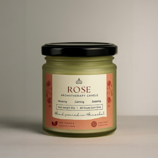 Rose Aromatherapy Candle