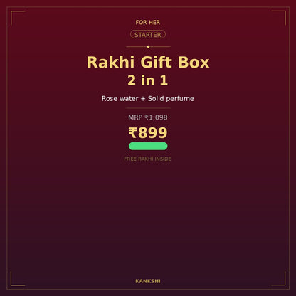 Rakhi Gift Box — 2 in 1 (For Her)