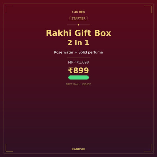 Rakhi Gift Box — 2 in 1 (For Her)