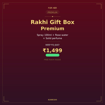 Rakhi Gift Box — Premium (For Her)